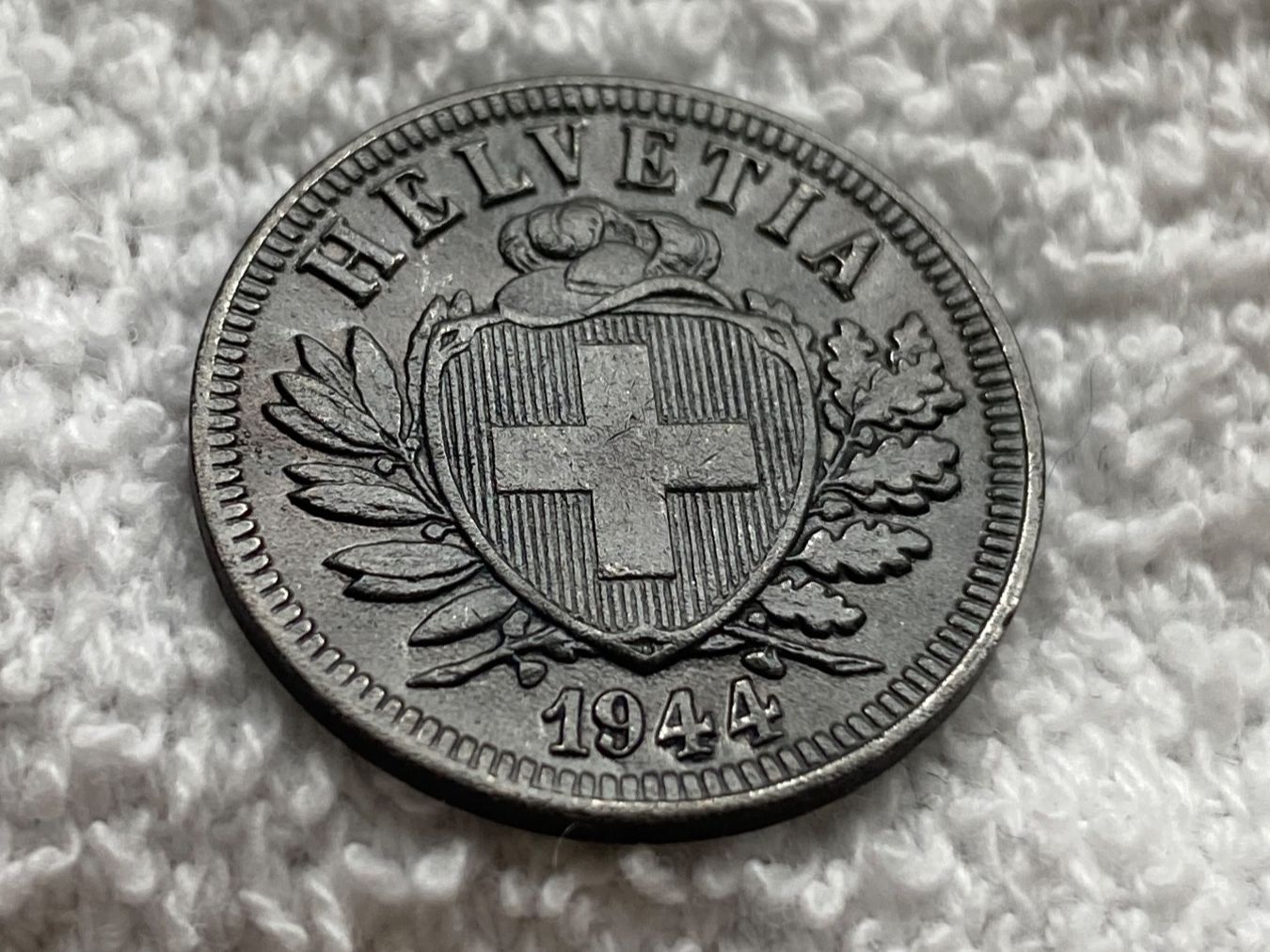 Tutti le monete: 2 centimes/rappen 1944 – Usato da Nyon venduto da Ilmi09