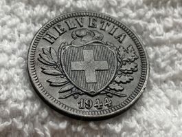 2 centimes/rappen 1944