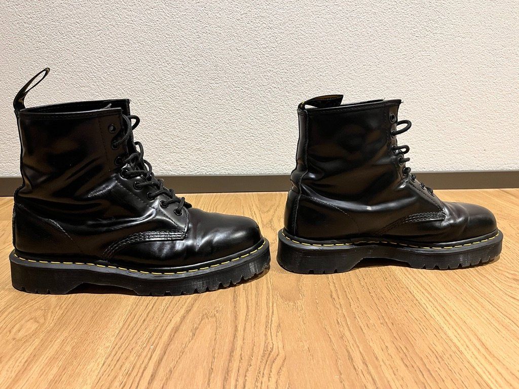 Dr. Martens Scarpe da uomo: Dr Martens Jadon Lackleder Plateaustiefel (Schwarz) – Usato da Zürich venduto da derdan89 3