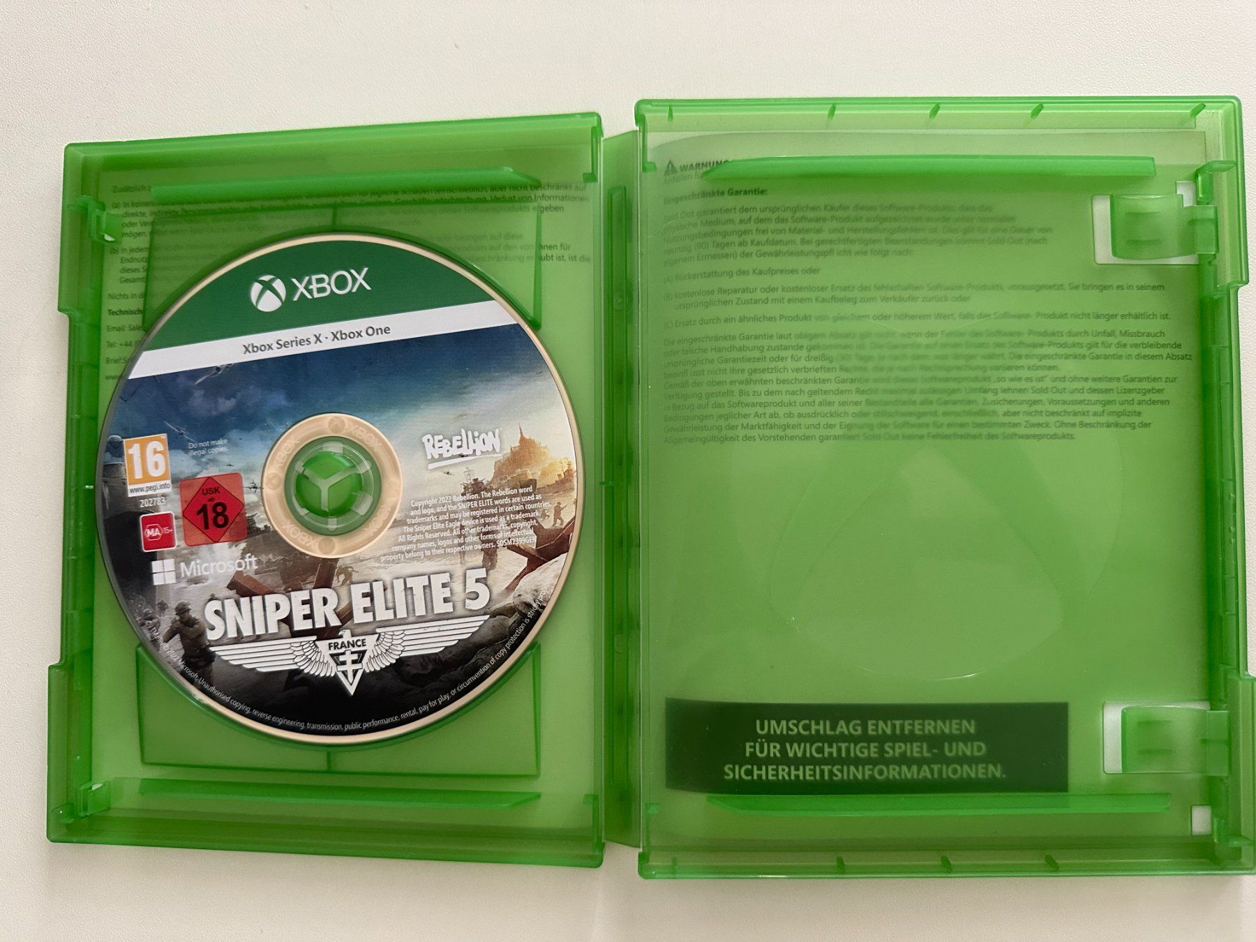 Microsoft Giochi: Sniper Elite 5, Xbox One, Xbox Series X – Usato da Couvet venduto da Aura_aura 1