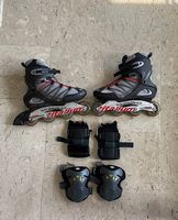 Salomon Inline Skates mit Zubehör