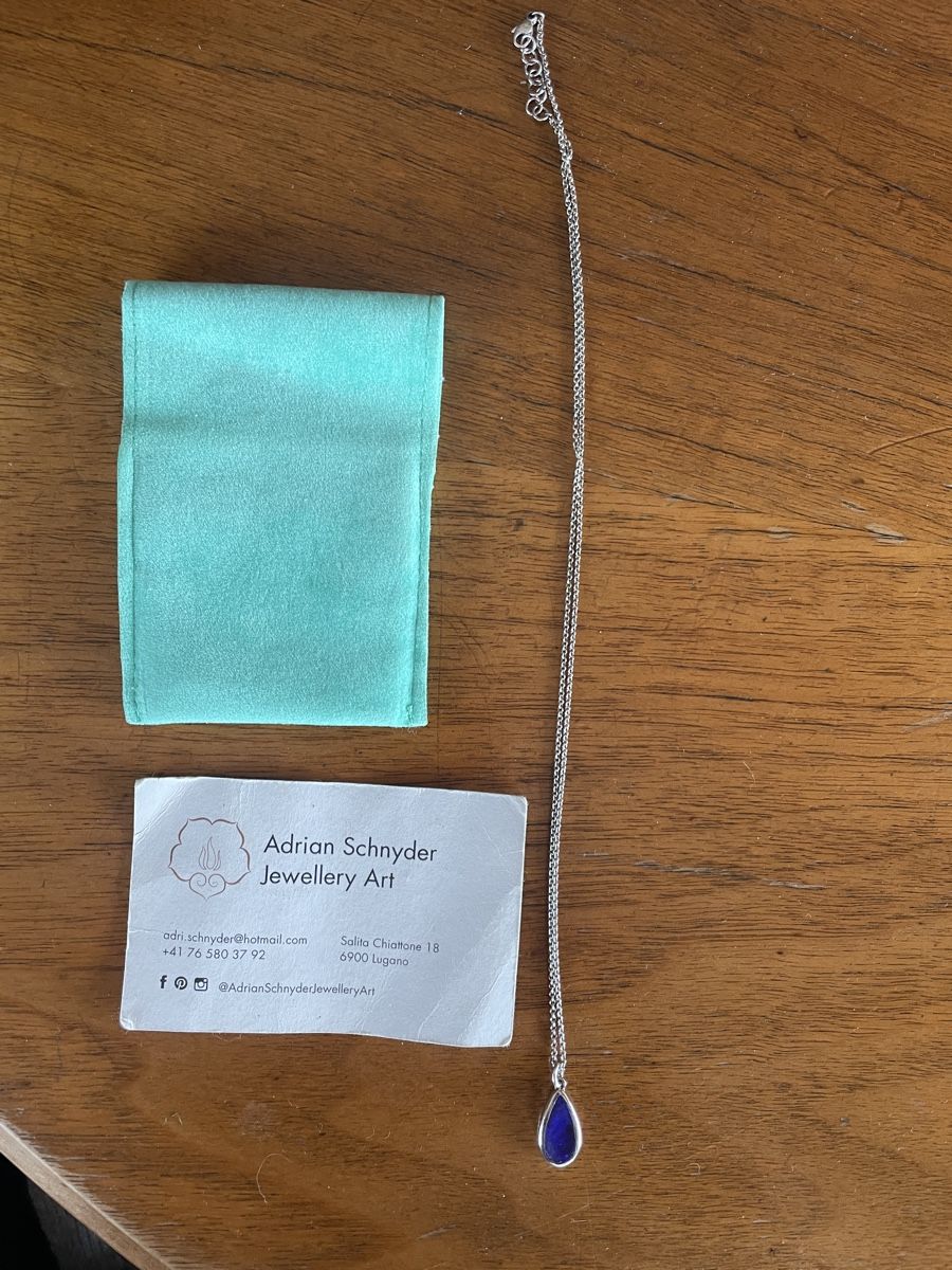 Catenine: Collana d’argento con ciondolo – Usato da Melide venduto da jul_2q6m 2