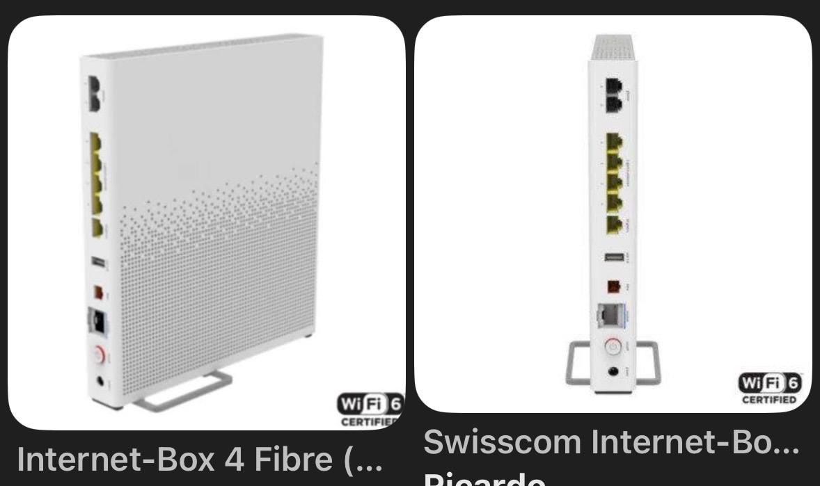 Swisscom Modems & Routeurs: Internet Box 4 Swisscom – D'occasion à Basel par and_pky9