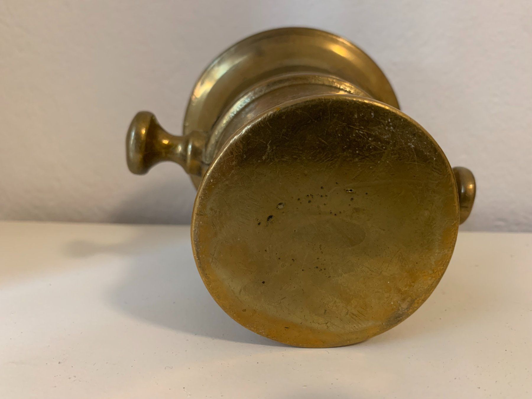 Sonstiges für das Kochen & Backen: Mörser aus massivem Messing aus Sammlung (2) – Neu (gemäss Beschreibung) aus Landquart von interesse63 5