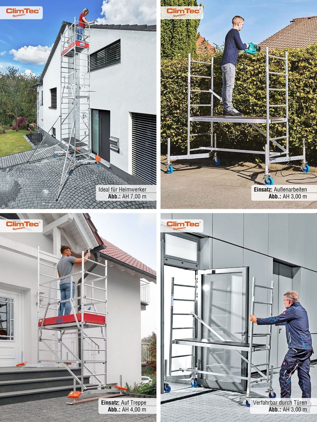 Ponteggi: Krause ClimTec Gerüst 7m mit Rollen – Nuovo e nell'imballaggio originale da Bottighofen venduto da zaap 8