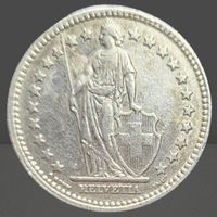 🥈2 Franken 1941 Silber • Selten & Attraktiv • Top Zustand🥈