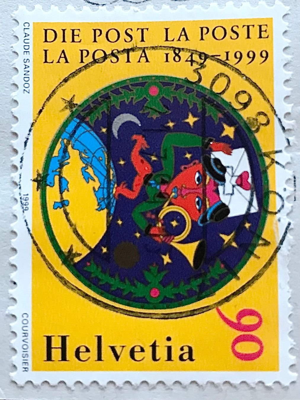 Tutti i francobolli: Briefmarke / Die Post 1849 - 1999 – Usato da Otelfingen venduto da Jupi07