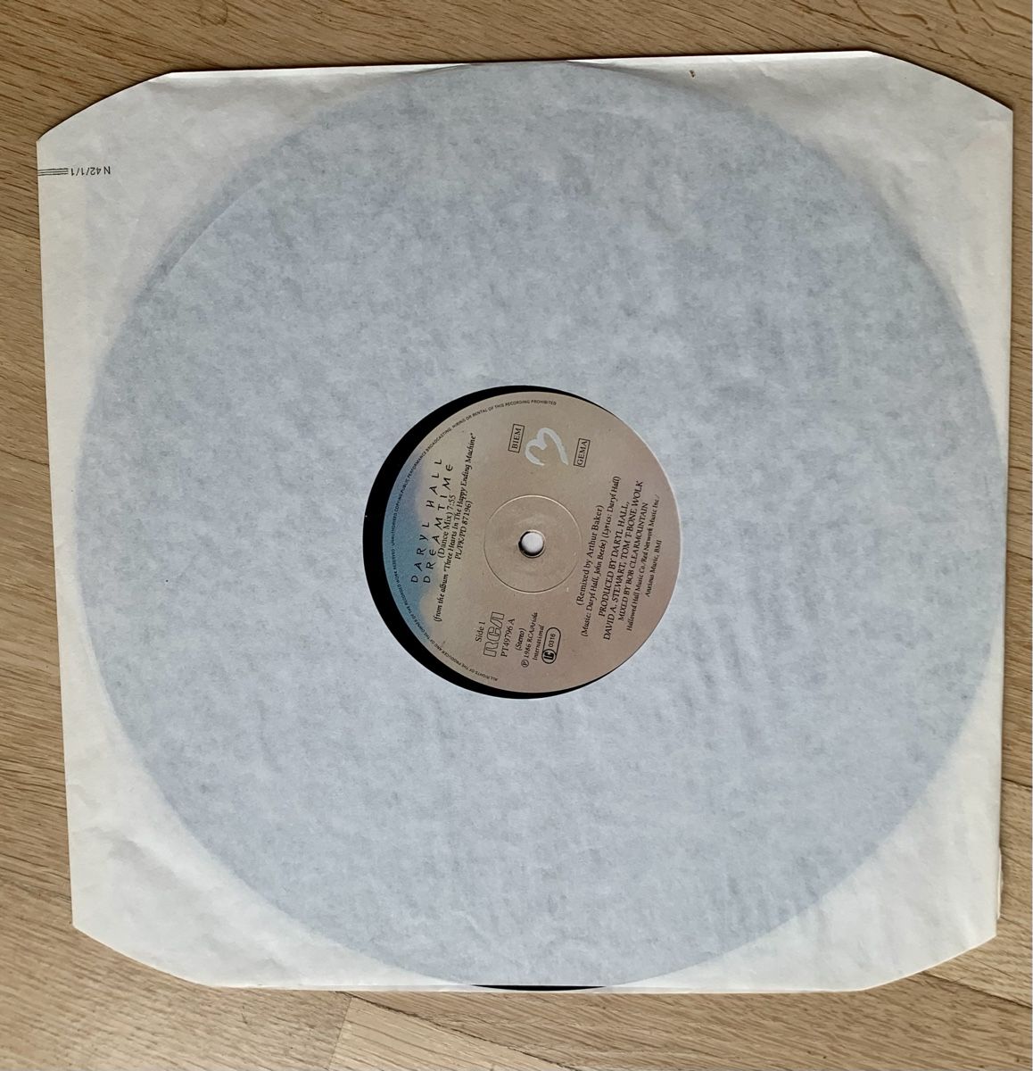 Dischi in vinile: Daryl Hall Dreamtime 12"Maxi – Usato da Zürich venduto da Fieber 2