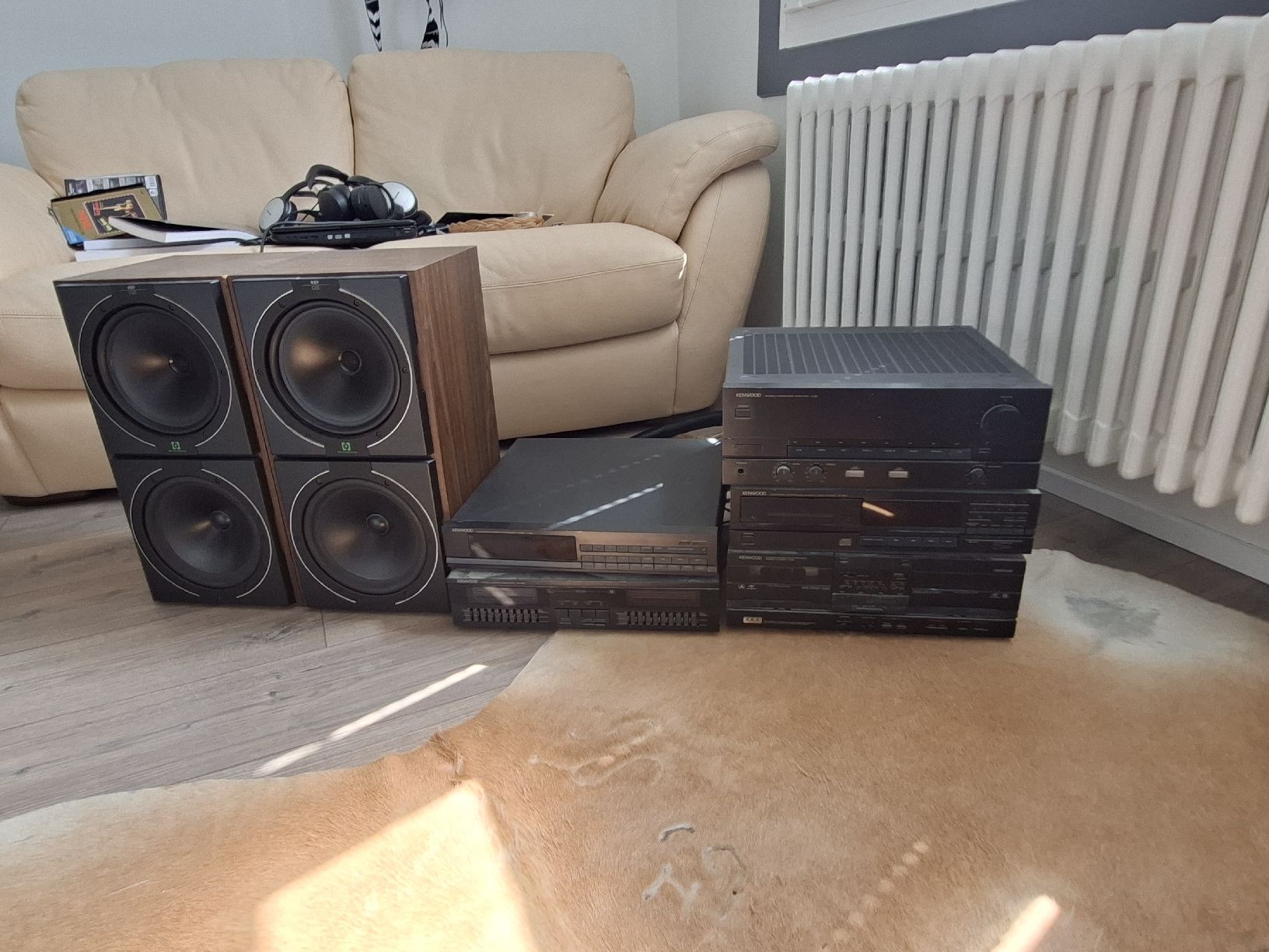 Dischi in vinile: chaine stereo des annees 1990 – Usato da La Chaux-de-Fonds venduto da Garfieldge