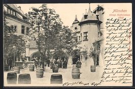 München, Königl. Hofbräuhaus, Partie 