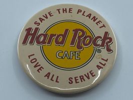 Vintage Hard Rock Cafe Button / PIN ca. 3.7 cm