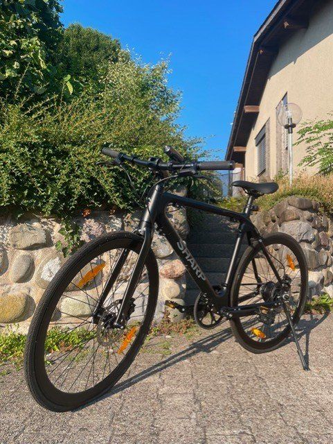 Velos: Hybrid E-City Bike Sharp BK-RS08-EB – Gebraucht aus Hünenberg von Andreas01 1