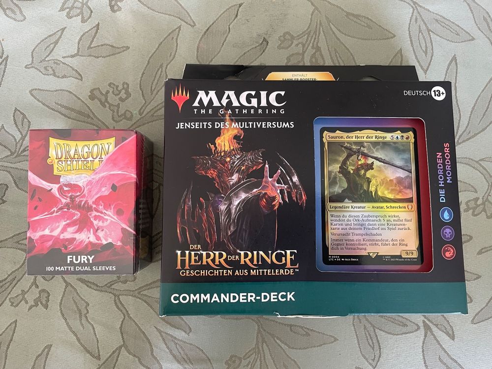 MTG Der Herr der Ringe Commander Deck Die Horden Mordors Kaufen auf Ricardo