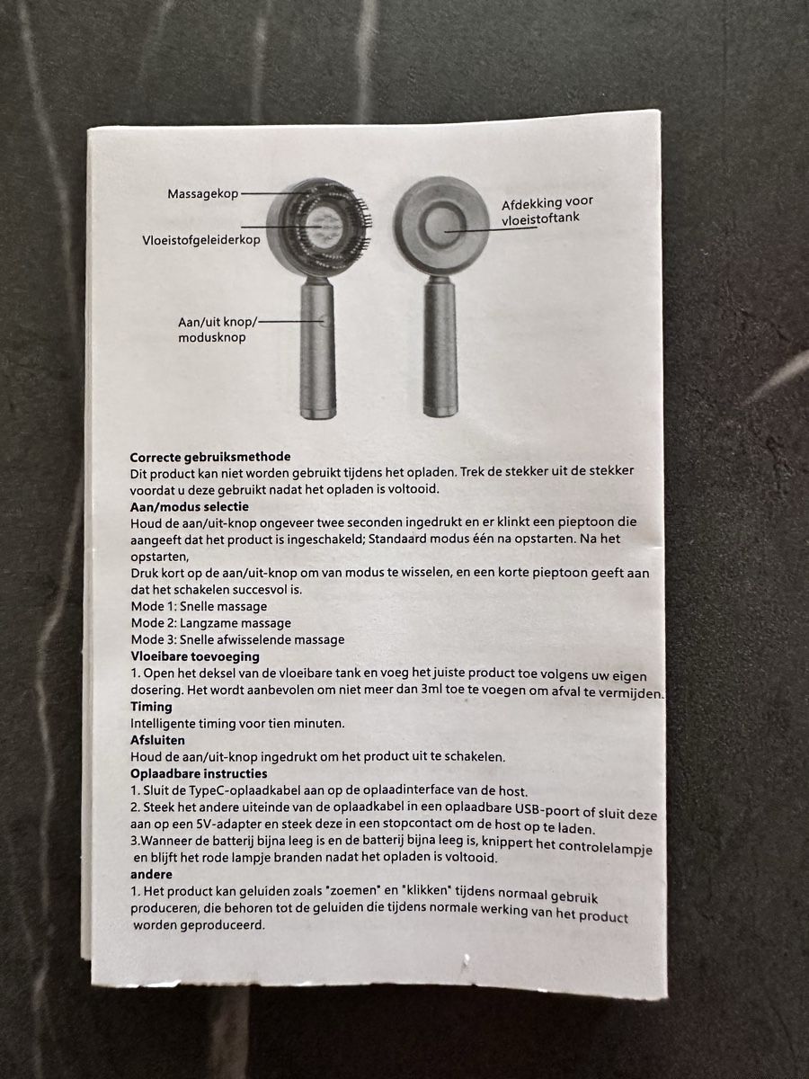 Dispositivi per massaggi: Scalp Massage Comb Electric new – Nuovo (secondo la descrizione) da Zürich venduto da ElissZurich 5