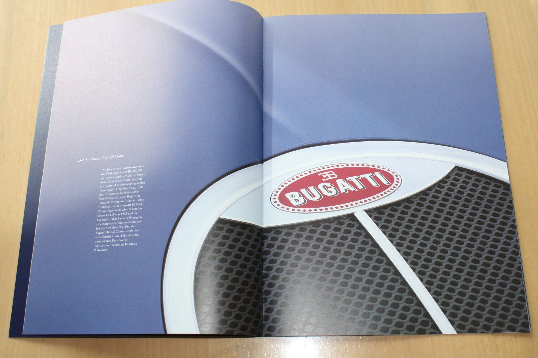 Bugatti Documenti: Bugatti EB 18/3 Chiron Prototyp Prospekt 2000 – Nuovo (secondo la descrizione) da Wikon venduto da erwin400 2