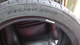 Sommerreifen Pirelli Pzero 245/40 ZR18