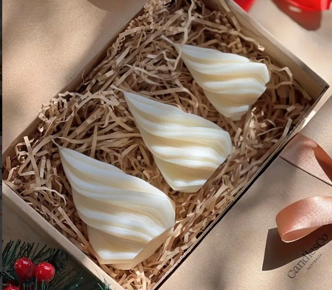 Teglie da forno: Silikonform Giessform Kerzenform Swirl 3er – Nuovo e nell'imballaggio originale da Kaltbrunn venduto da schere-stein-papier