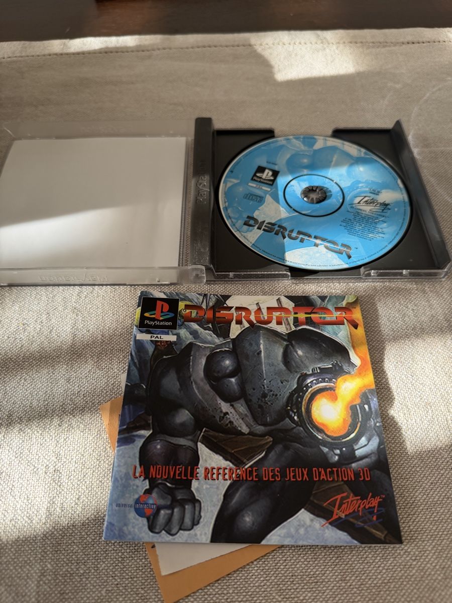 Sony Giochi: Jeu vidéo PS1 Disrupter Interplay version PAL complet – Usato da Fribourg venduto da xNesKuiQ 1