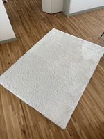 LIPO Hochflor-Teppich 80 x 150 cm, weiß, zu verkaufen