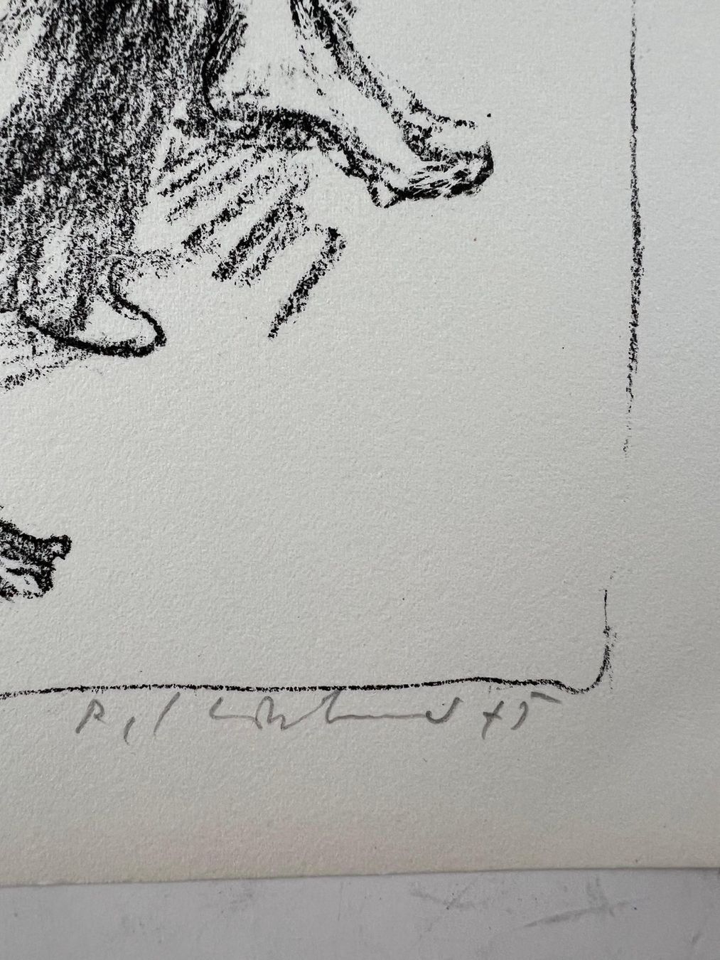 Grafica & Litografie: Robert KIRCHNER (1940-2009) Lithographie handsigniert. – Usato da Gersau venduto da grafik-kunst 1