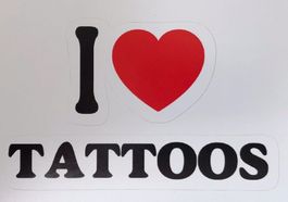 Tattoo Sticker, Aufkleber