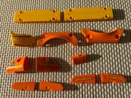 Lego Technik orange gelbe Panele Verschalungen Spoiler LotX