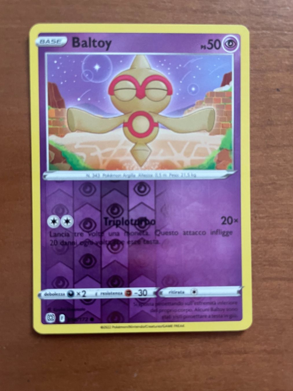 Pokémon Carte collezionabili: Pokemon Baltoy Reverse (Versand gratis) – Nuovo (secondo la descrizione) da Chur venduto da Angerson