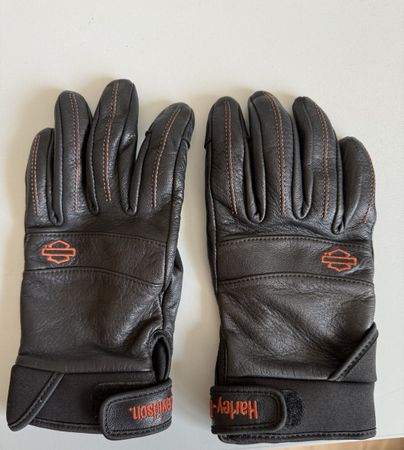 Harley-Davidson Lederhandschuhe, Gr. 8 Schwarz