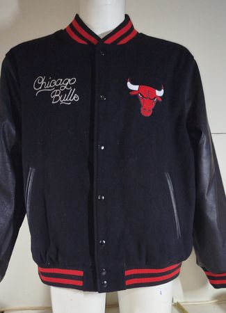Chicago Bulls College Jacke Winterjacke Grösse L Top!(em14)
