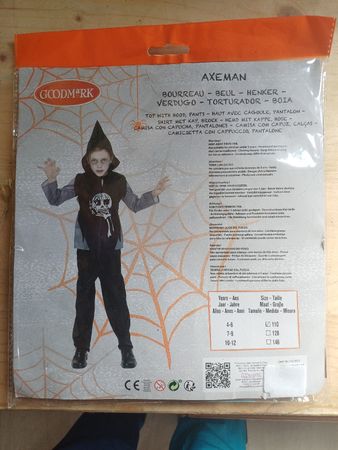 Axeman kinder kostüm