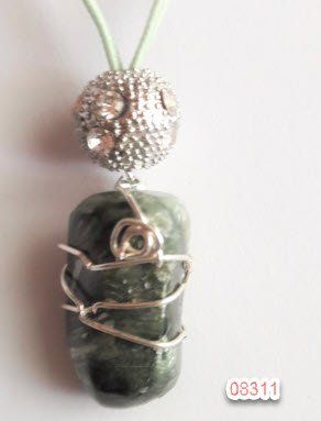 Catenine: Halsband Seraphinit – Nuovo (secondo la descrizione) da Bäretswil venduto da Esku01