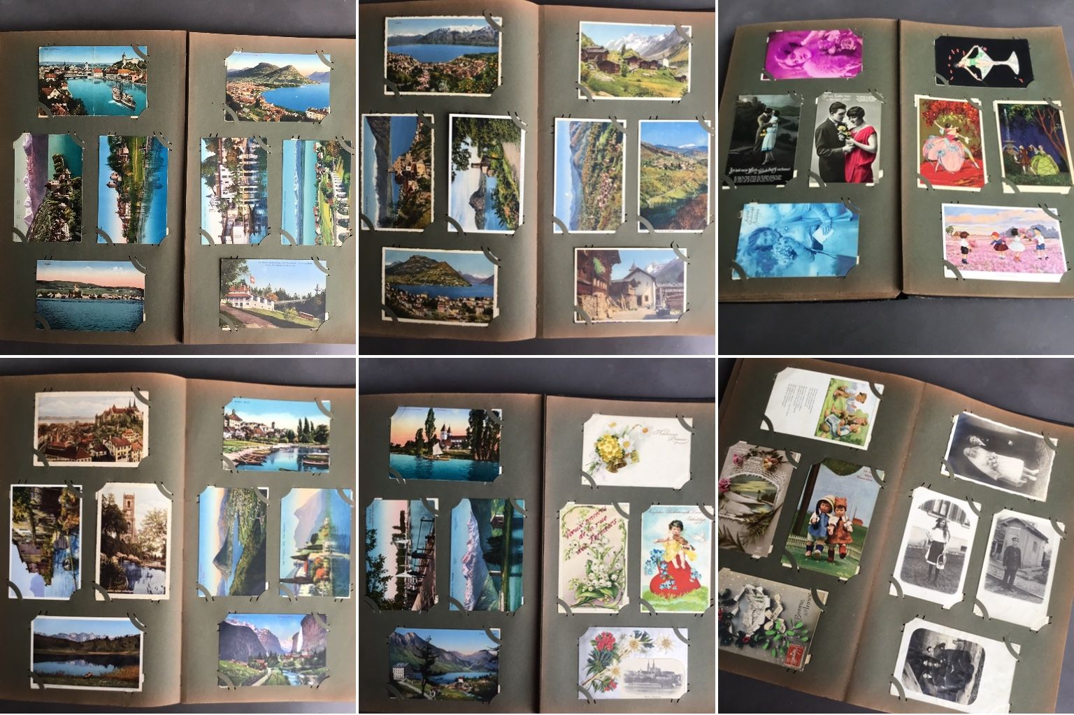 Cartoline postali: Postkarten Sammlung antik | Album – Usato da Eggersriet venduto da Wiese61 7