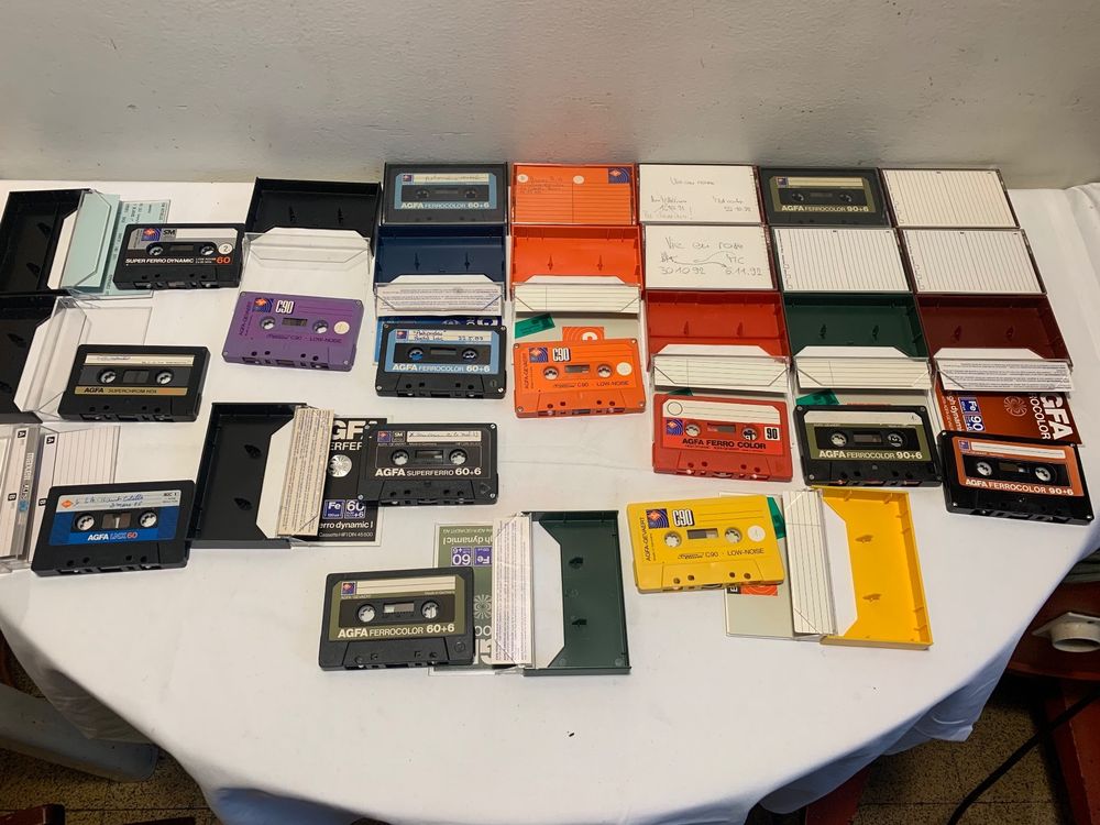 Cassette Audio AGFA FE I 90 Minutes - NEUVE Sous Blister