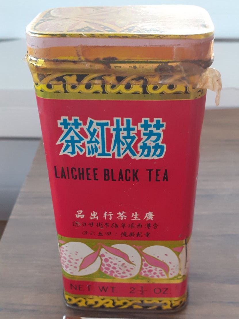AluBox Barattoli: Blechdose China Laichee Black Tea – Usato da Mörschwil venduto da wunderkiste44