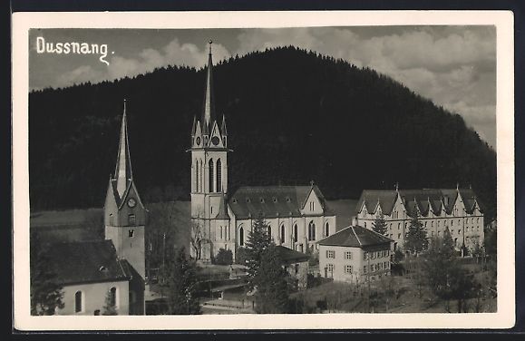 Cartoline postali: Dussnang, Zwei Kirchen aus der Vogelscha – Usato da Berlin venduto da bartko-reher