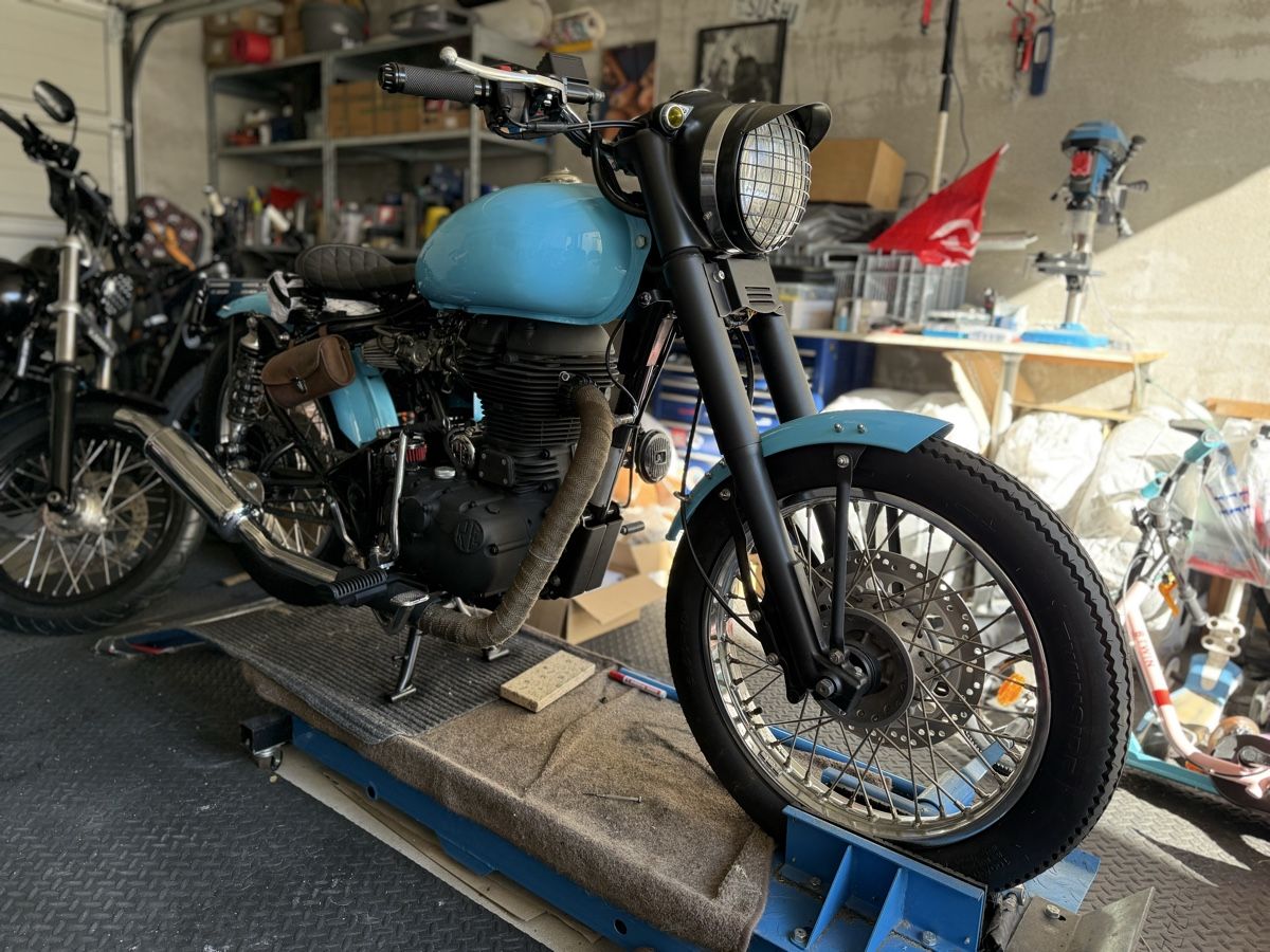 Royal Enfield Strada: Royal enfield bullet 500 efi – Usato da Verscio venduto da dai_jyb8