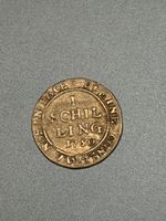 1 Schilling, 1750 - Rarität für Sammler