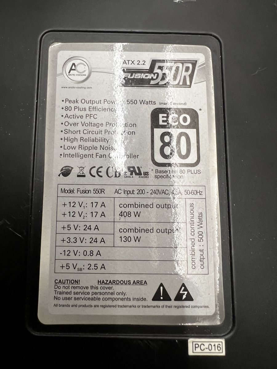 Componenti elettronici: Pc Netzteil – Usato da Urdorf venduto da AMBASSADOR 2