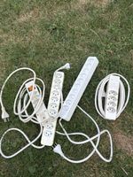 4 mehrfach Elektro-Steckleisten