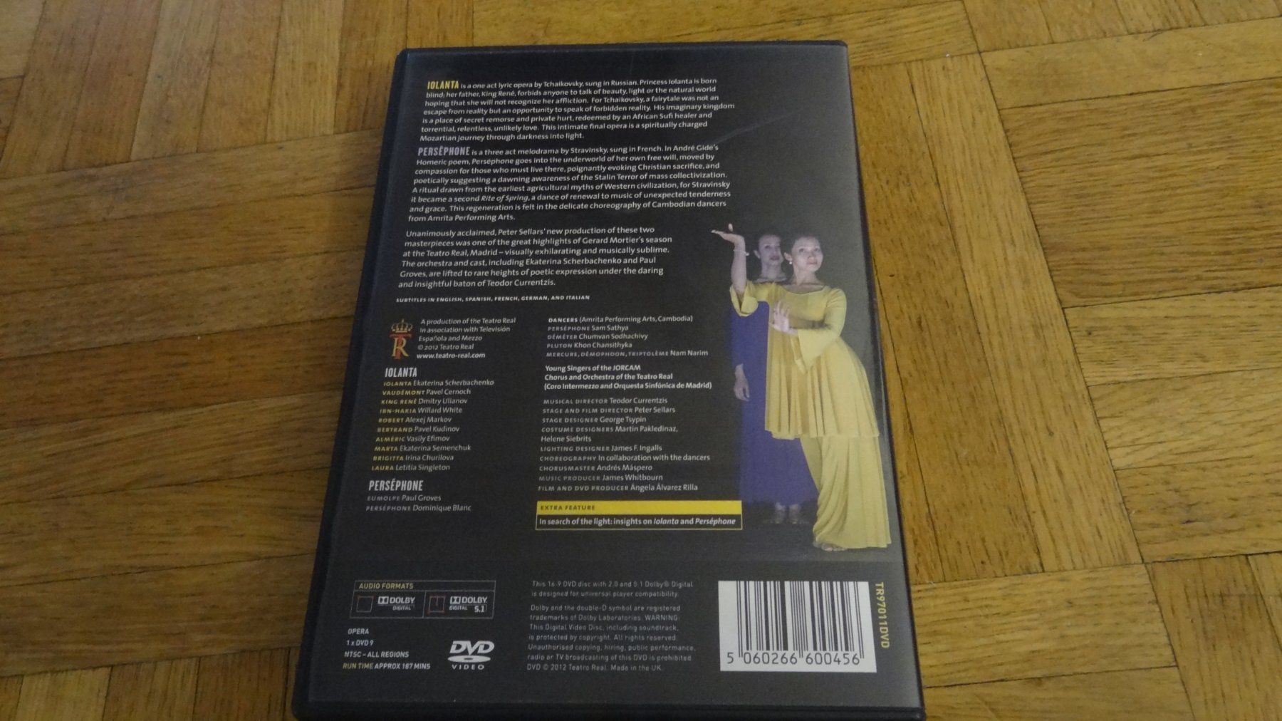 Tutti i DVDs: Iolanta Persephone Stravinsky DVD – Usato da Olten venduto da Disc-Ausverkauf 2