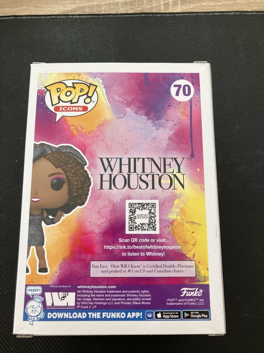 Funko Statuette: Funko pop Whitney Houston Diamond – Nuovo e nell'imballaggio originale da Daillon venduto da Camus82 2