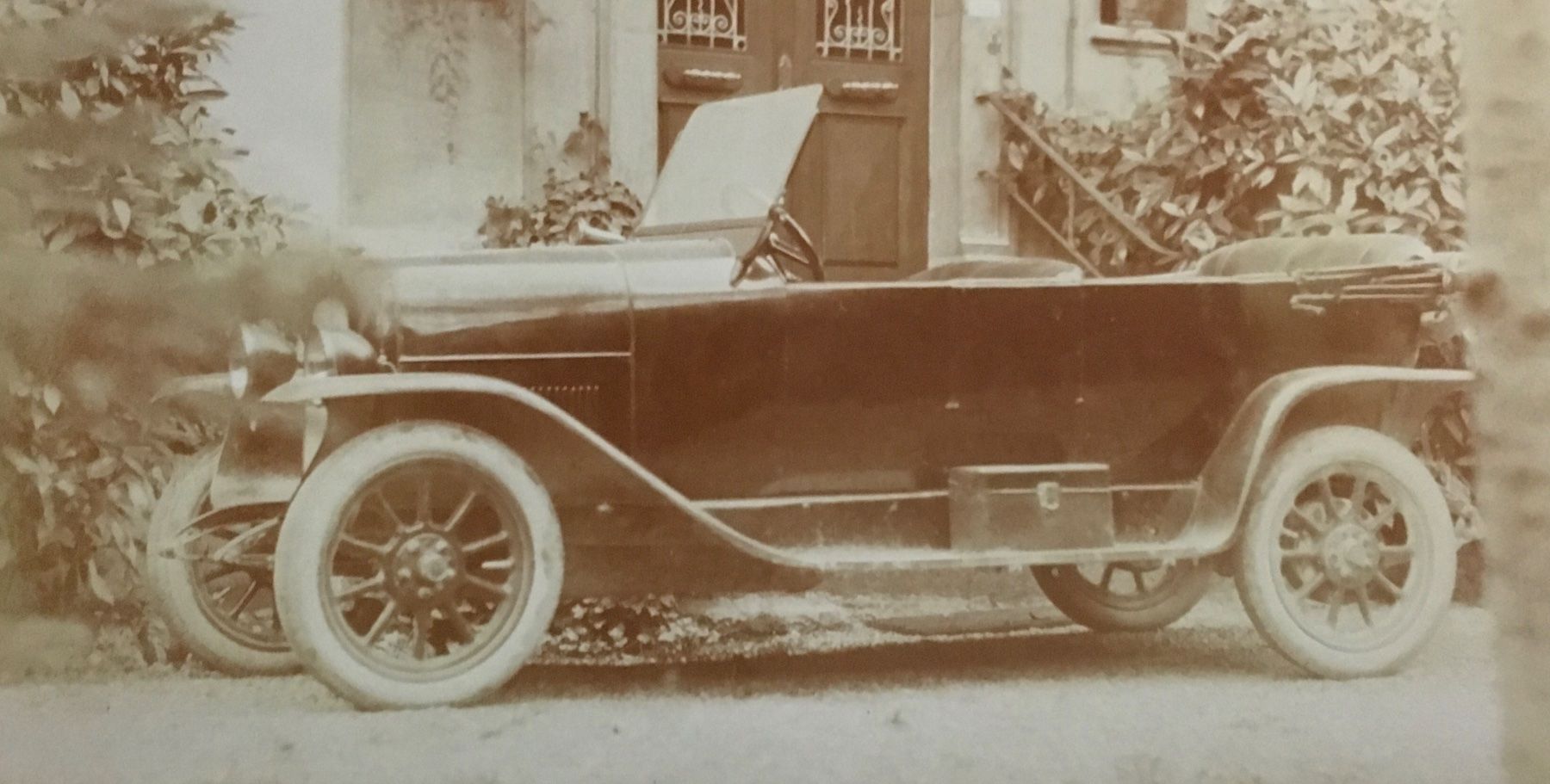 Ansichtskarten: Originalfoto, Auto, Oldtimer, um 1920 - keine AK – Gebraucht aus Frauenfeld von Merk52