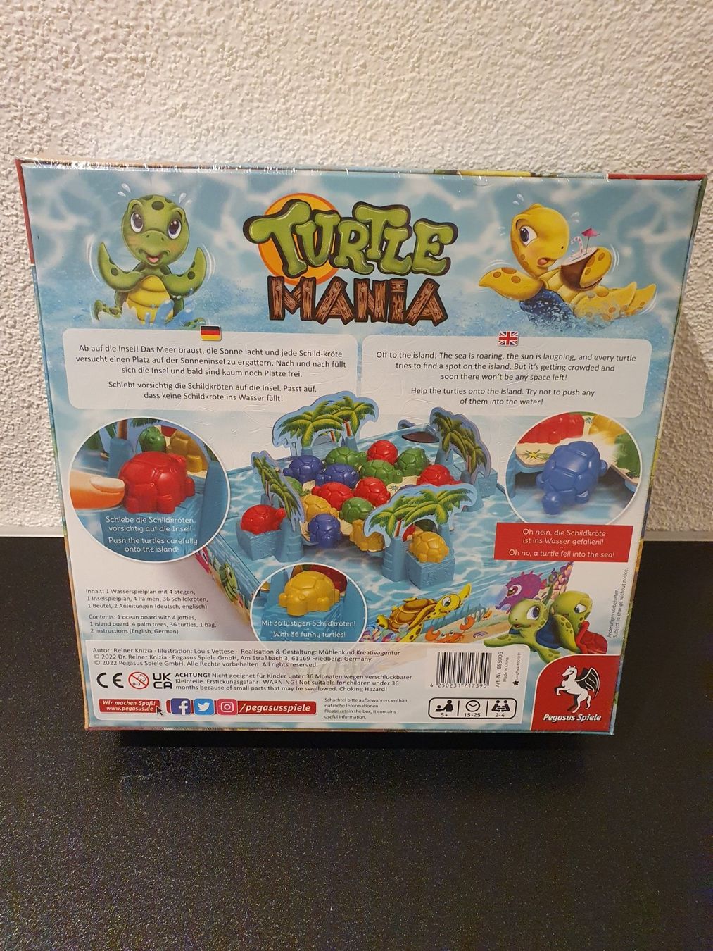Giochi: Neu - Pegasus Spiele - Turtle Mania – Nuovo e nell'imballaggio originale da Dagmersellen venduto da Jarsetz_Restposten 1
