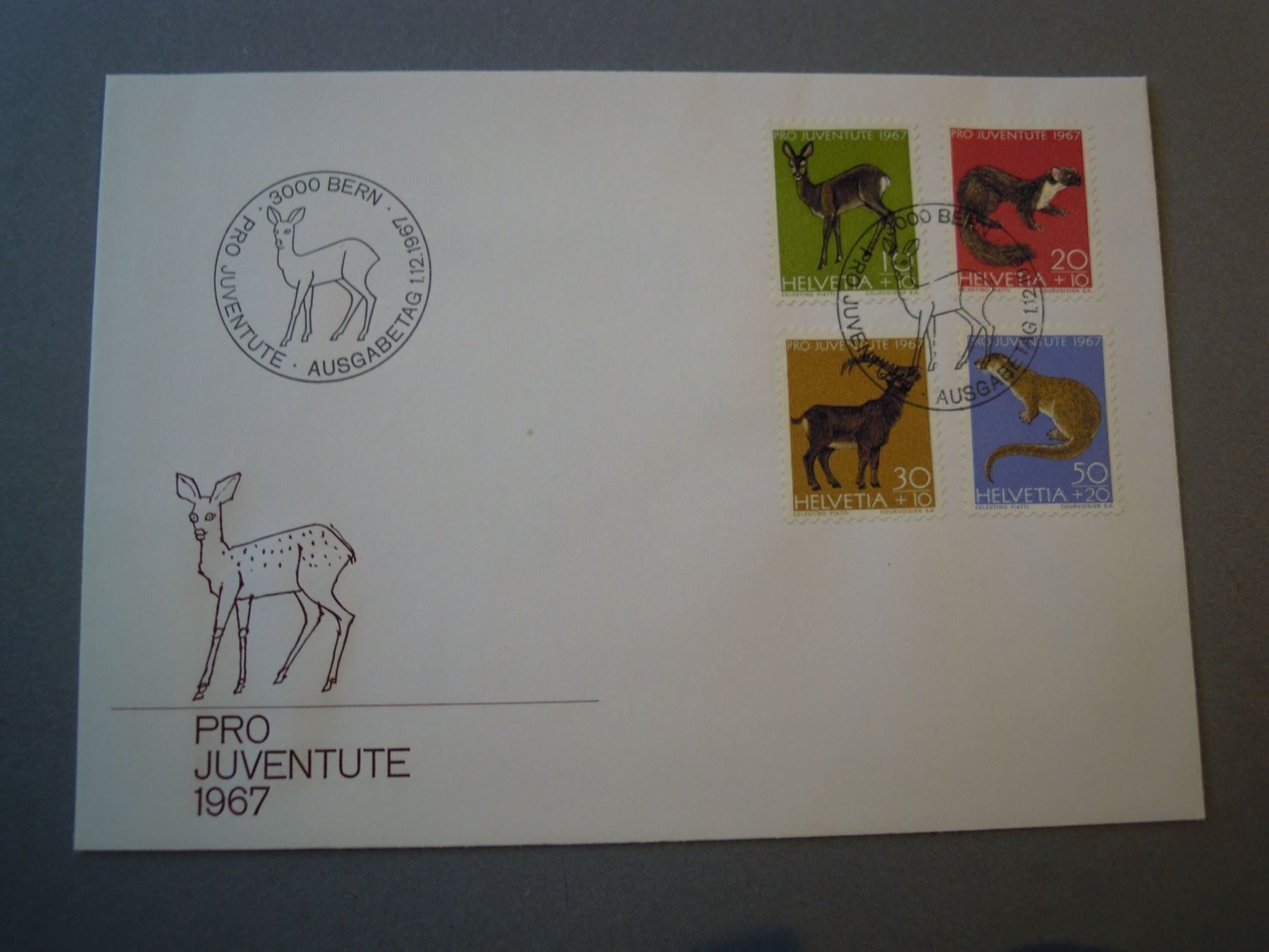 Alle Briefmarken: 1967, FDC, Pro Juventute, Serie – Neu (gemäss Beschreibung) aus Muri b. Bern von Ricardoverkauf