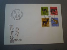 1967, FDC, Pro Juventute, Serie