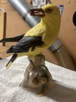 Goebel Pirol Vogel des Jahres 1990, Handbemalt,(V)