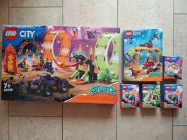 6 Lego City Stuntz Sets neu, ungeöffnet