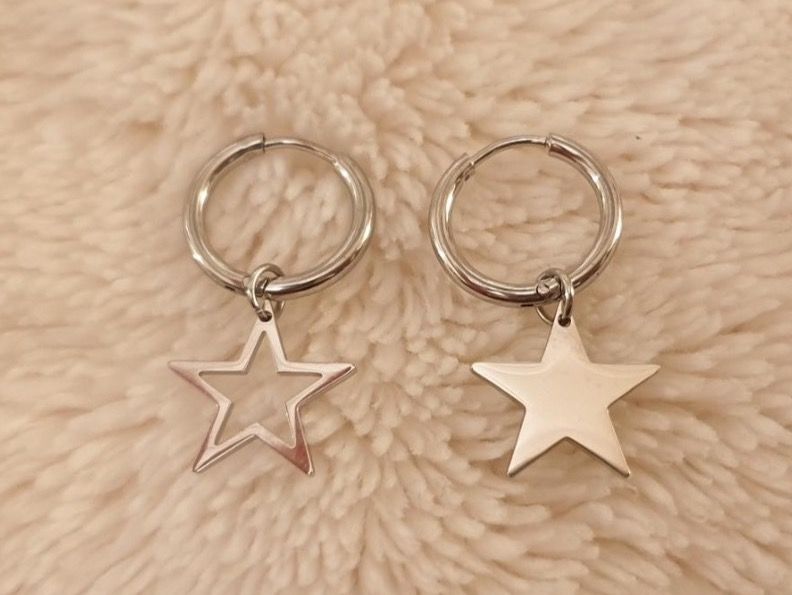 Orecchini pendenti & Orecchini a lobo: Ohrringe - Star Click Hoop – Nuovo e nell'imballaggio originale da Würenlos venduto da Abracadabra26 1
