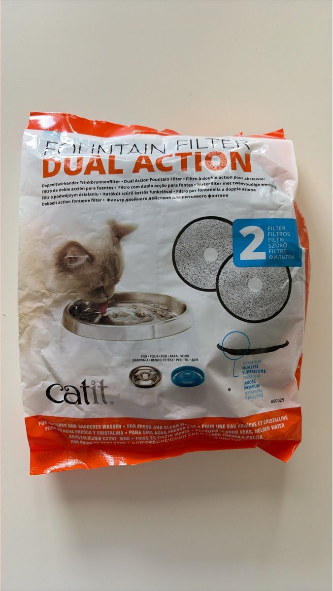 Catit Sanitari: Dual Action Fountain Filter 2 Stk. neu – Nuovo e nell'imballaggio originale da Pfaffhausen venduto da Flocke_1