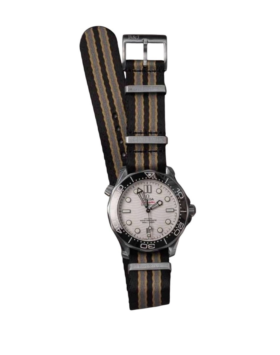 Bracciali & Braccialetti: Fabric strap for watches – Nuovo e nell'imballaggio originale da Gland venduto da AlpineTime_CH 1